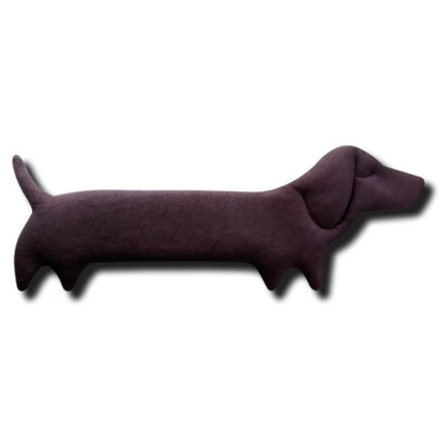 Leschi Warming Pillow Winston the Dog  - Eggplant
