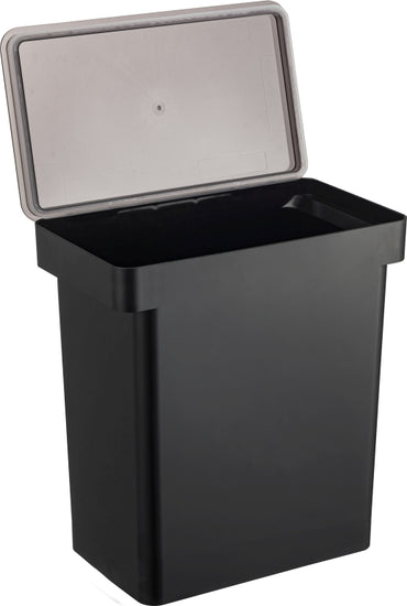 Yamazaki Tierfutterbehälter (12 kg) - Tower - Schwarz