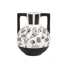 HouseVitamin Vaas Kettlebell Dutch Black 18.5 cm