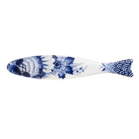 Royal Delft Blue Herring Flower scales