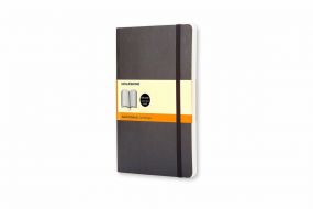Moleskine Notebook Large gelinieerd Soft Cover zwart