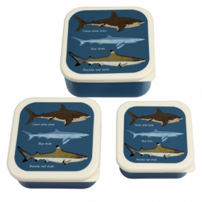 Rex London Snack box set van 3 Sharks