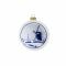 Royal Delft kerstornament Discus molen